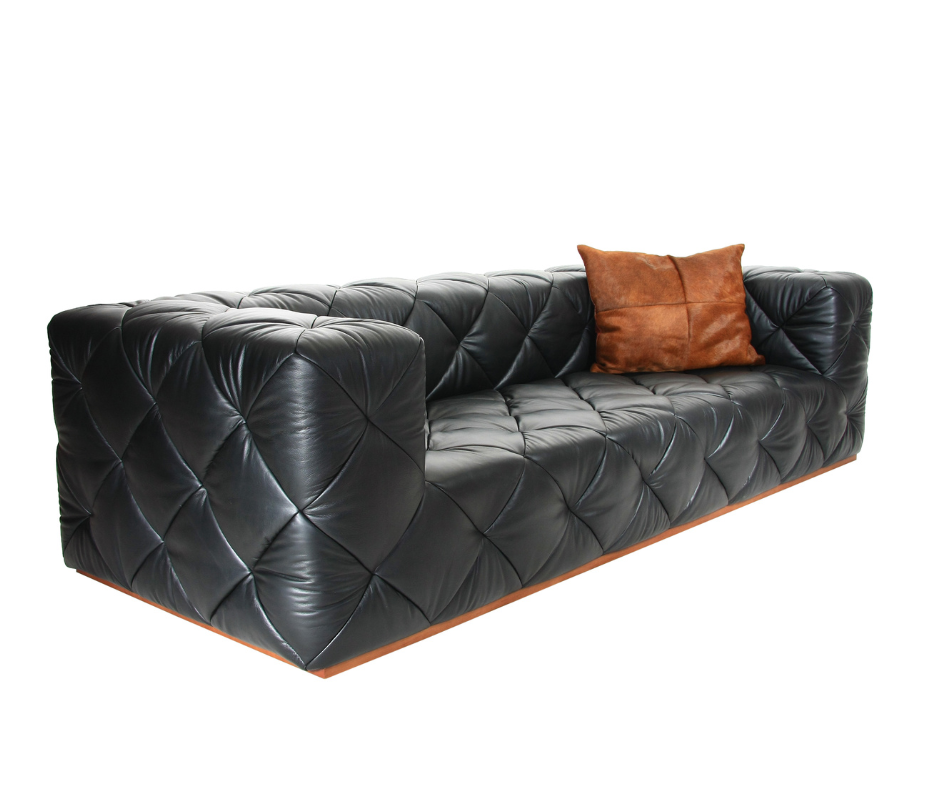 Checkered 3 Seater Sofa