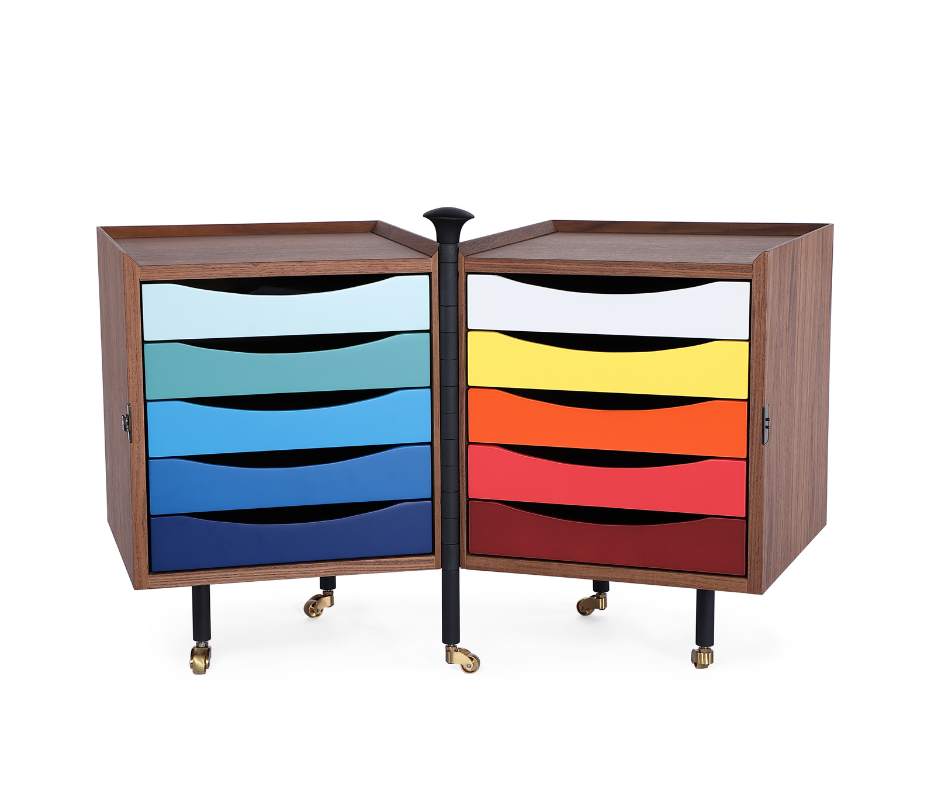 Finn Juhl Style Glove Cabinet