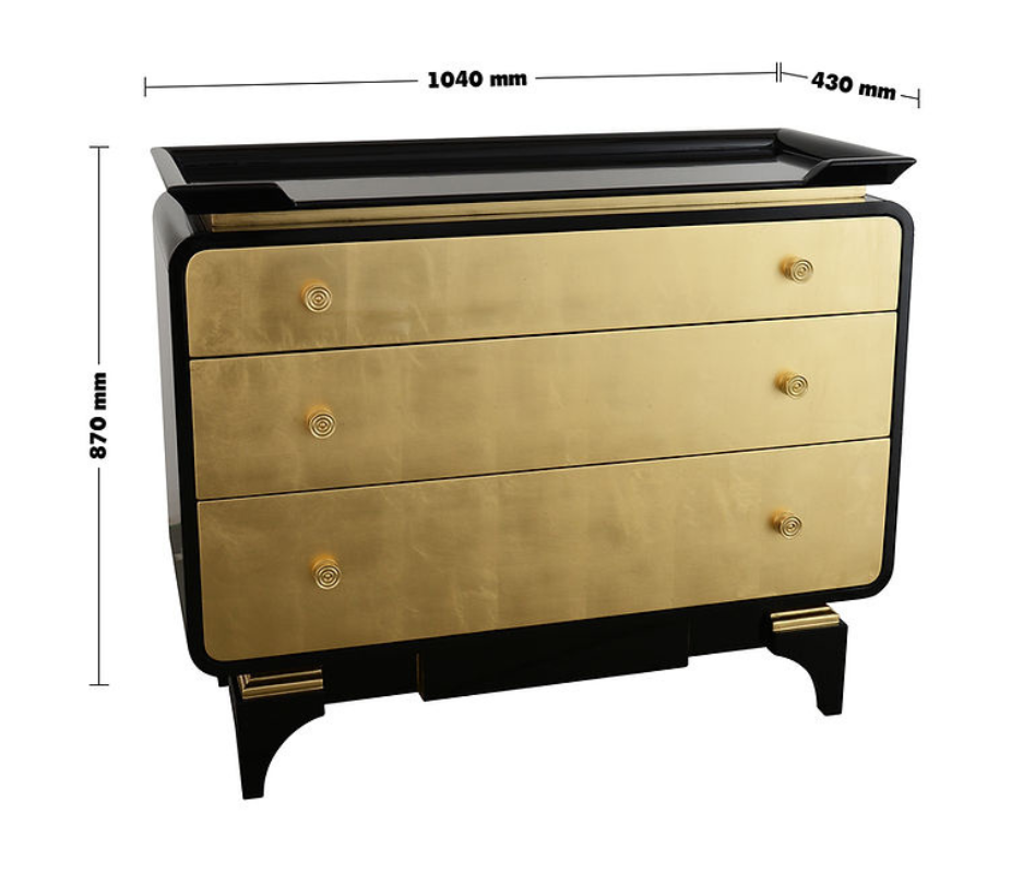 Emperor Dresser Red