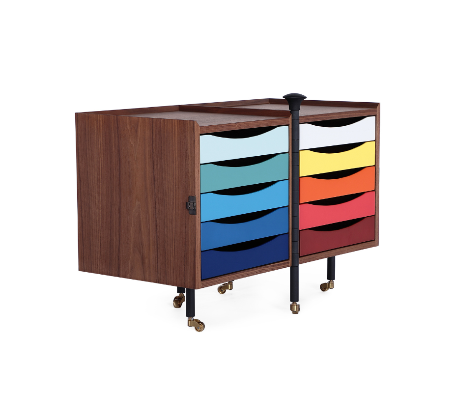 Finn Juhl Style Glove Cabinet