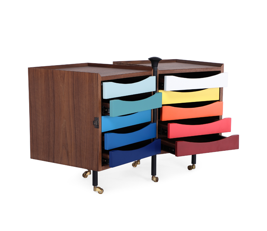 Finn Juhl Style Glove Cabinet