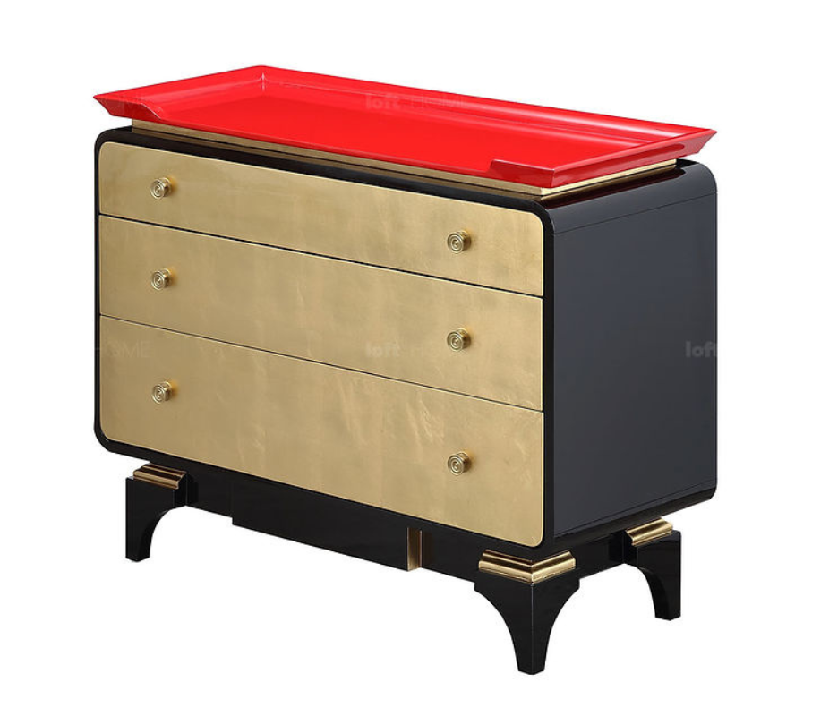 Emperor Dresser Black