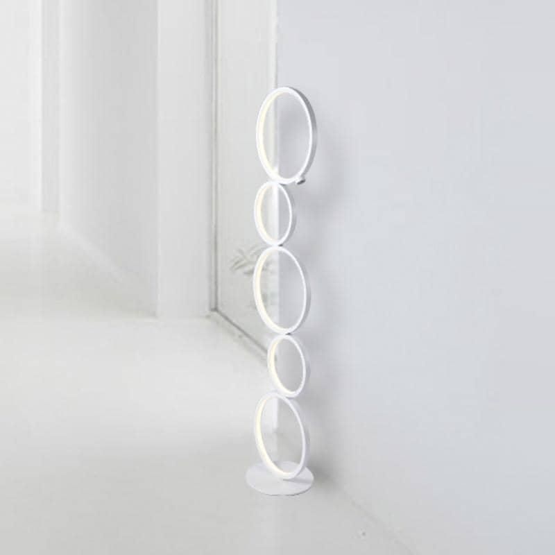 Vertical Five Rings Floor Lamp - Unique & Modern Lighting for Home Decor