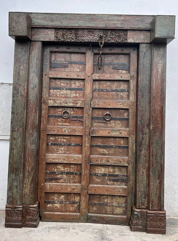 Wooden Door P05 (157W x 35D x 214H cm)