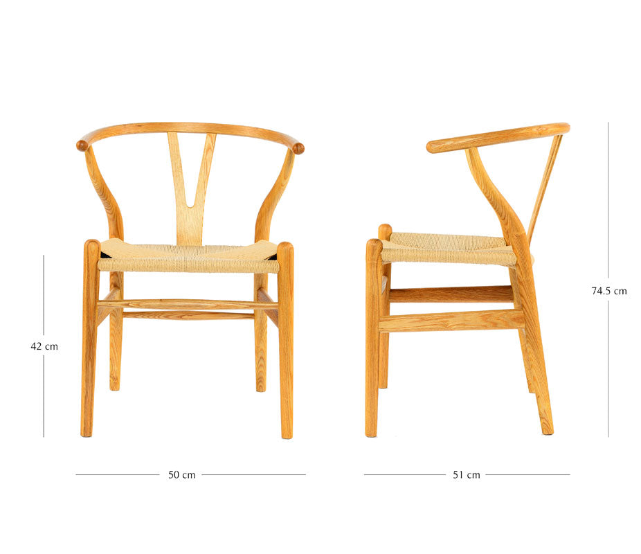 Wishbone Style Y-Chair