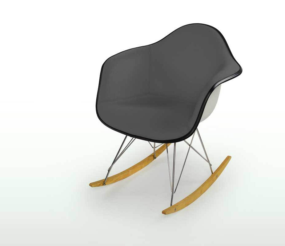 Eames Style Rocking Chair