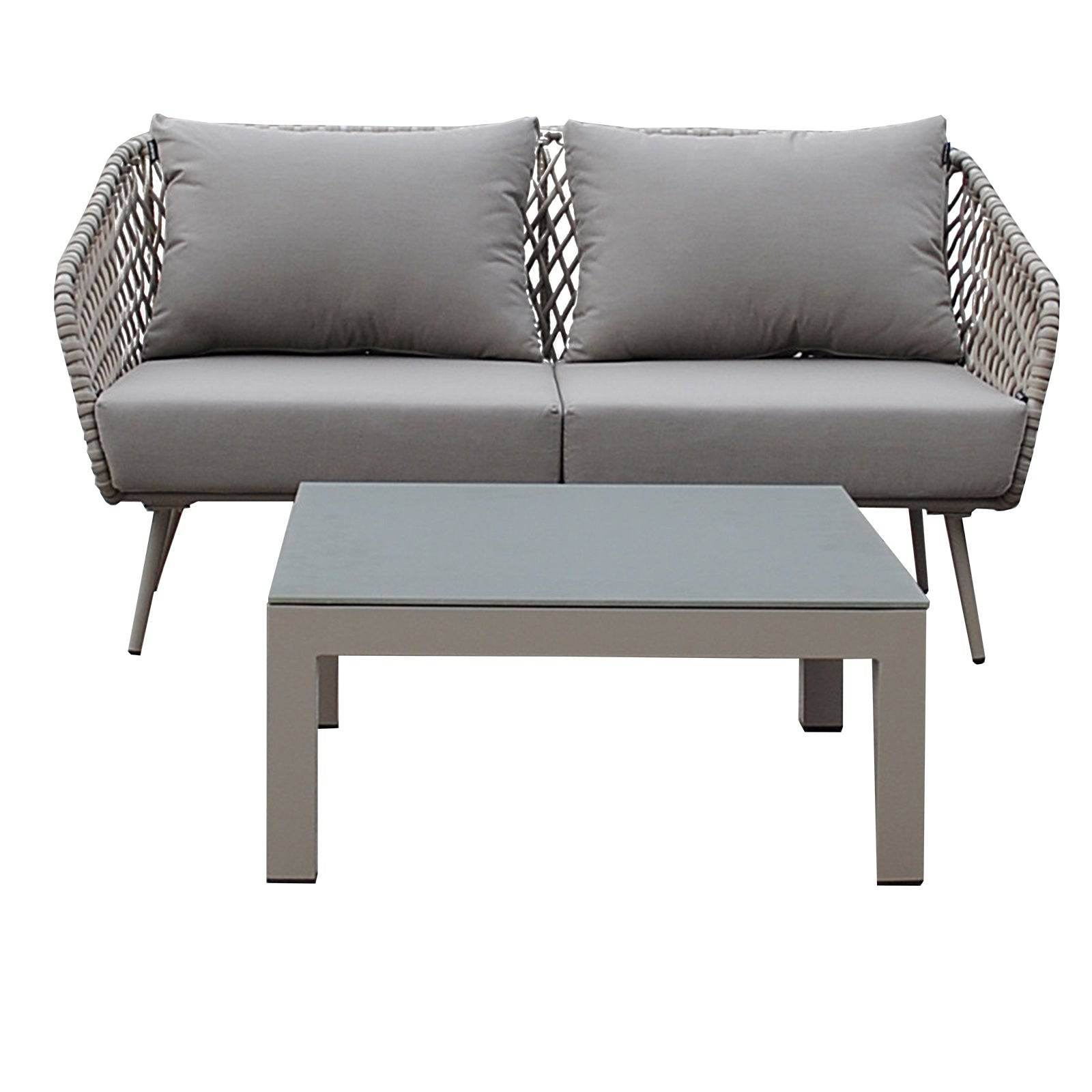 Display Item - Evolve 2 Seater  Outdoor Sofa 28510101-YAS