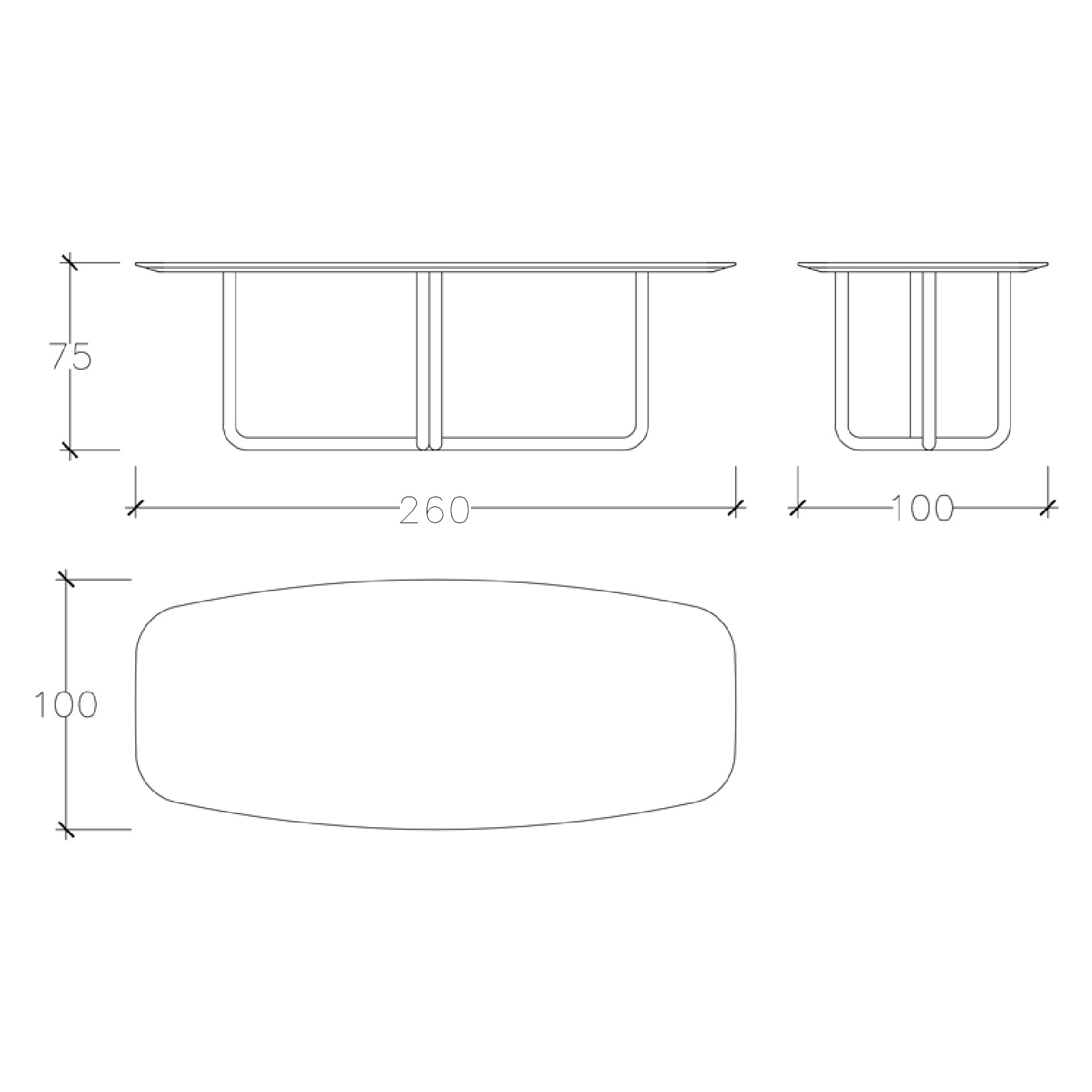 Giallo Dining Table Gialodt-260