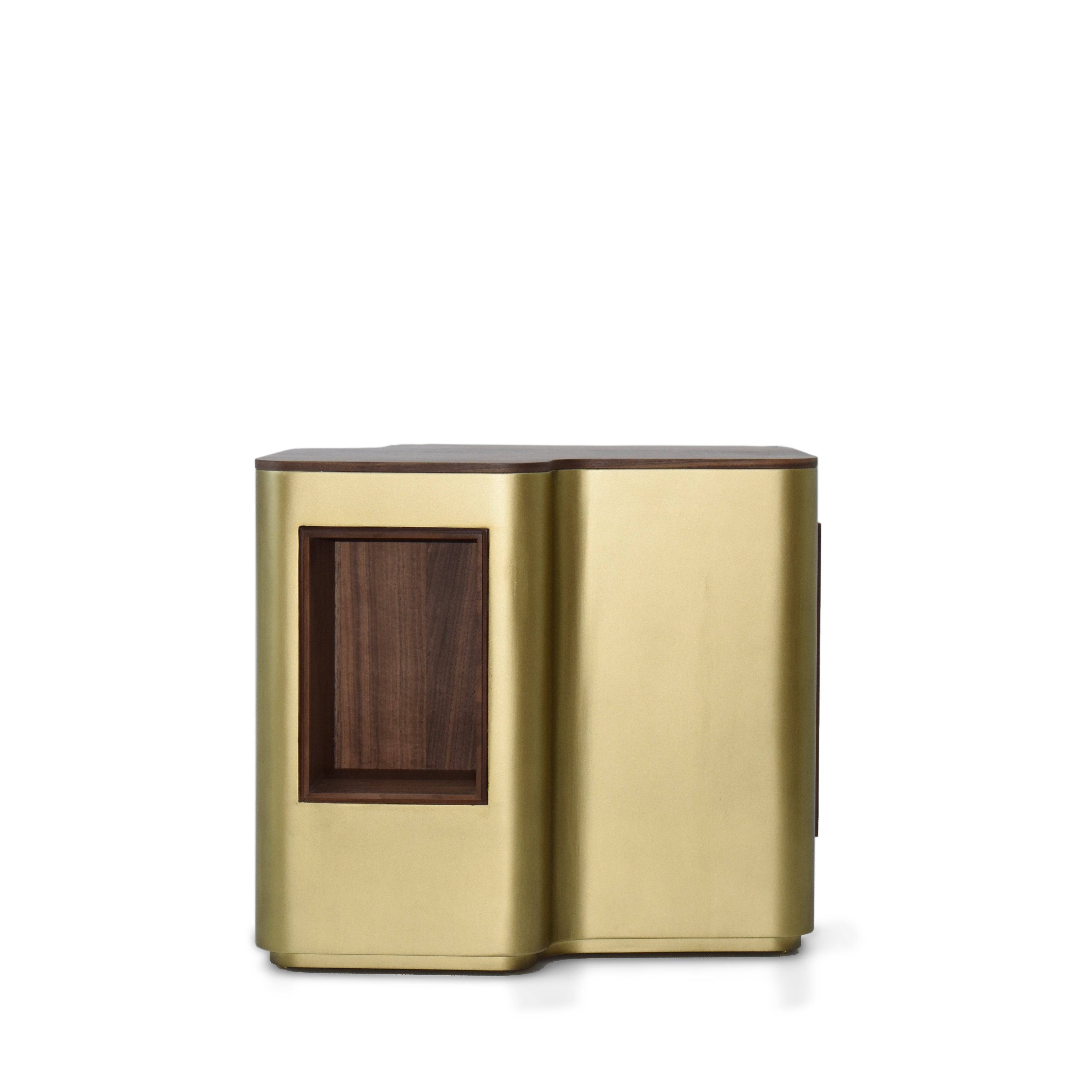 Giallo Gold Side Table Glost-039G