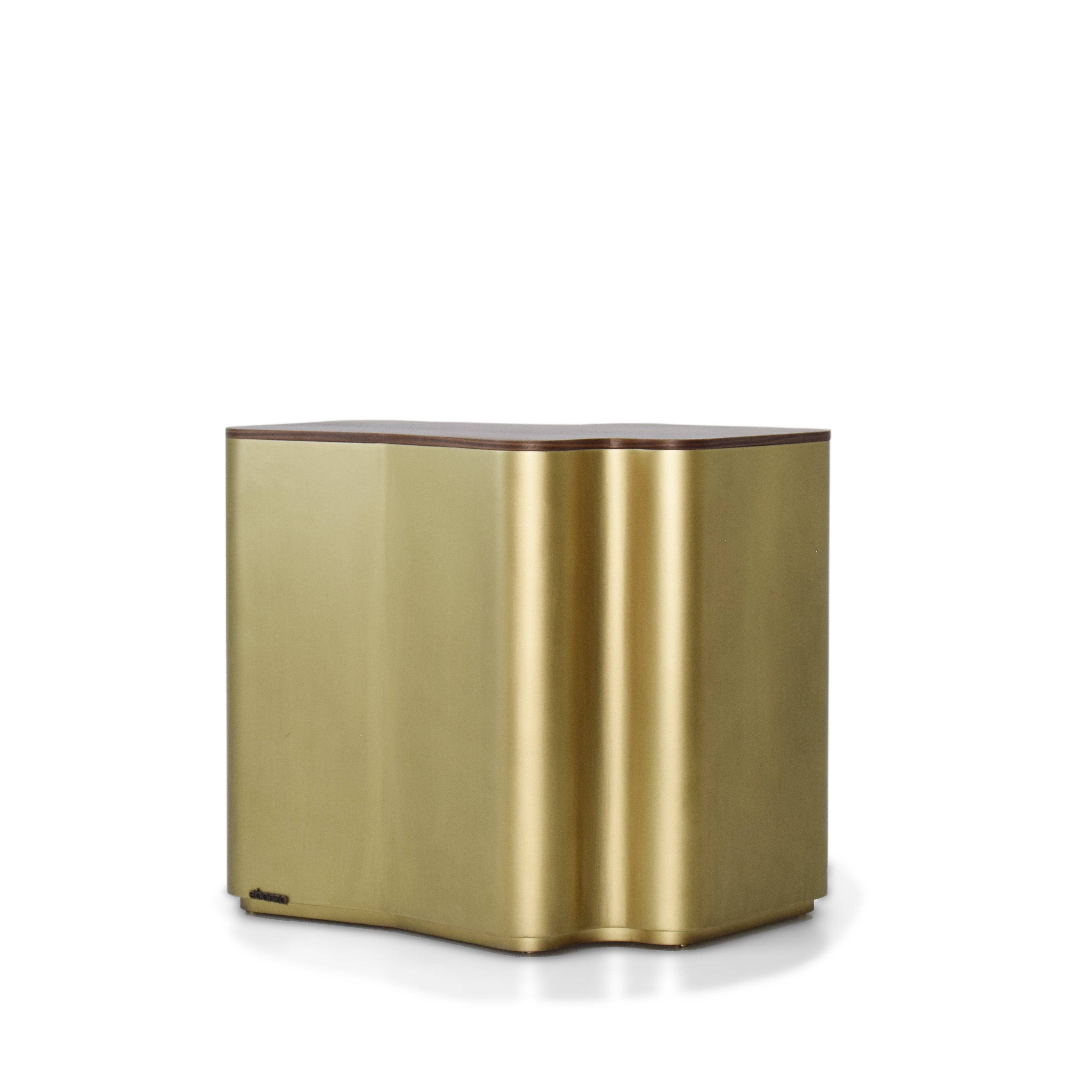 Giallo Gold Side Table Glost-039G