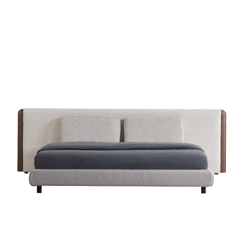 Gris Modern King Bed B013A