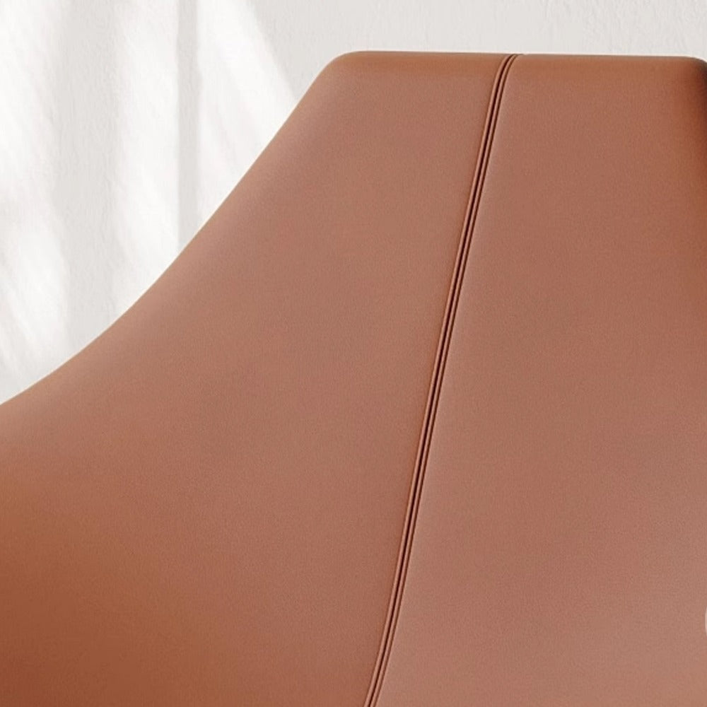 Fiberglass Matte Caramel Lounge Chair IXY-X736-caramel