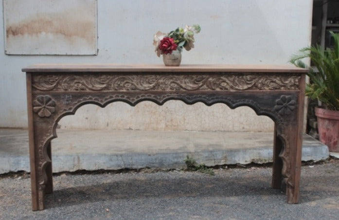 Wooden Console Table P04 (185W x 40D x 94H cm)