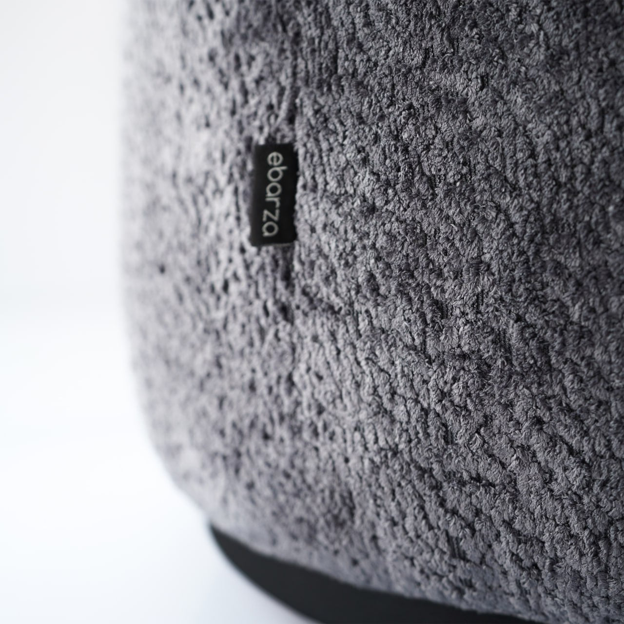 Crown Pouf Gray SBRN-CRNPUFG