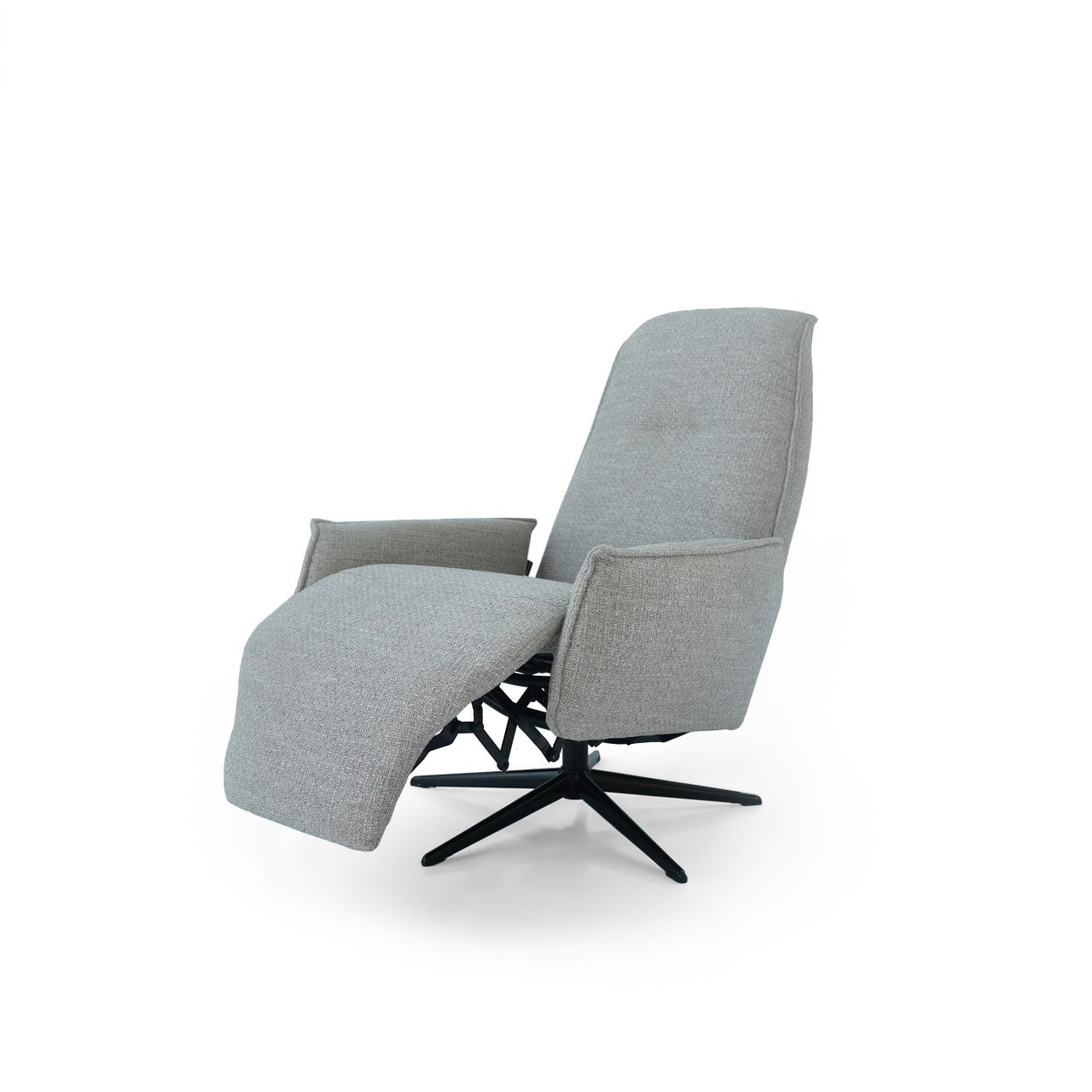 Gray Swivel and Recliner Lounge Chair  SL-HJ8049