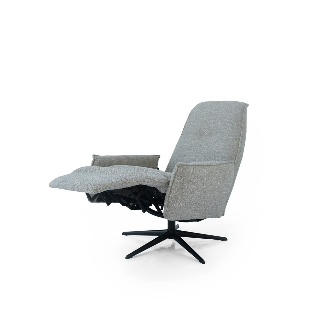 Gray Swivel and Recliner Lounge Chair  SL-HJ8049