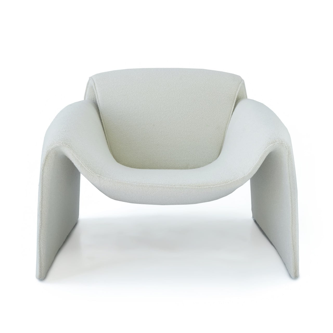 New Drancy White Armchair LC056-White beige