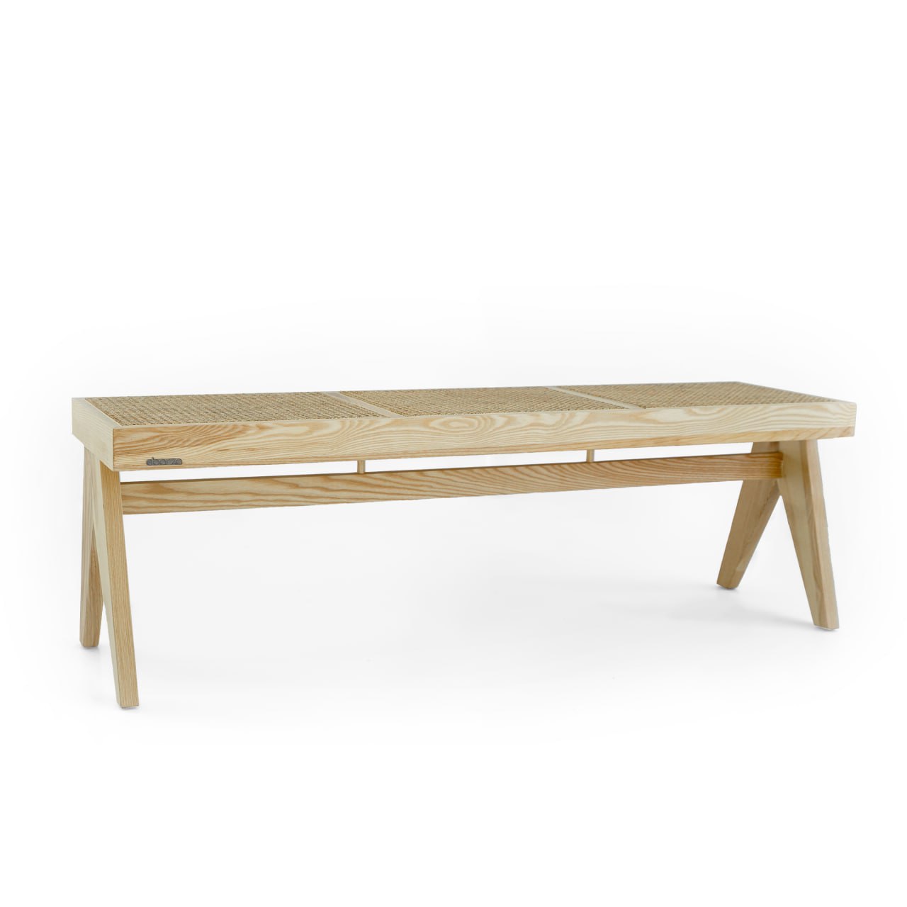 Natural Oak with Natural Wood Bench MLL-WB01