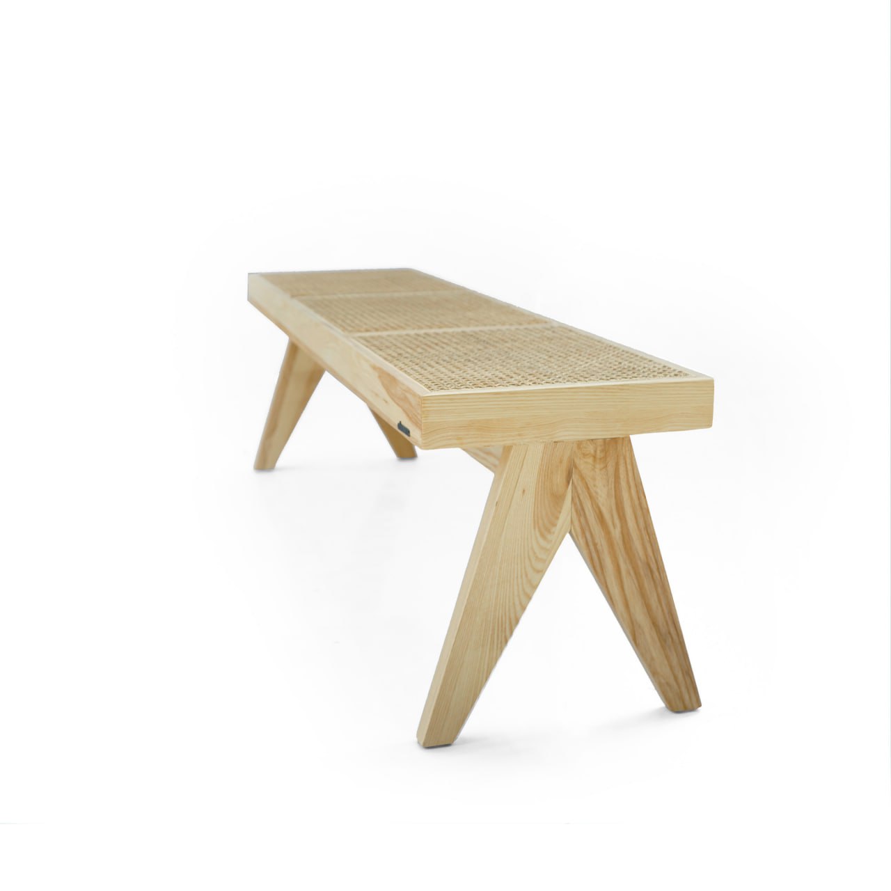 Natural Oak with Natural Wood Bench MLL-WB01