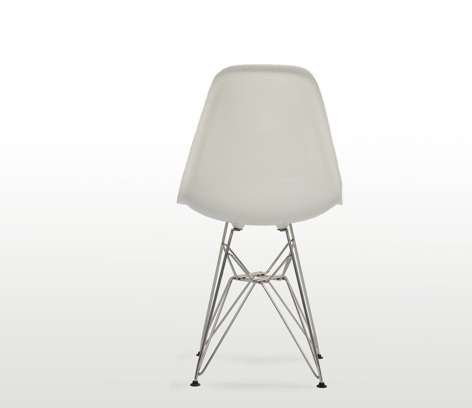 Eames Molded Fiberglass Wire Based Side Style Chair (DFSR)