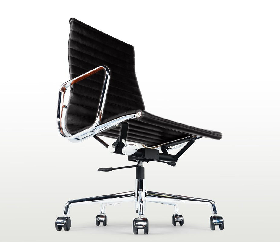 Charles Eames Style Highback Ribbed Office Chair