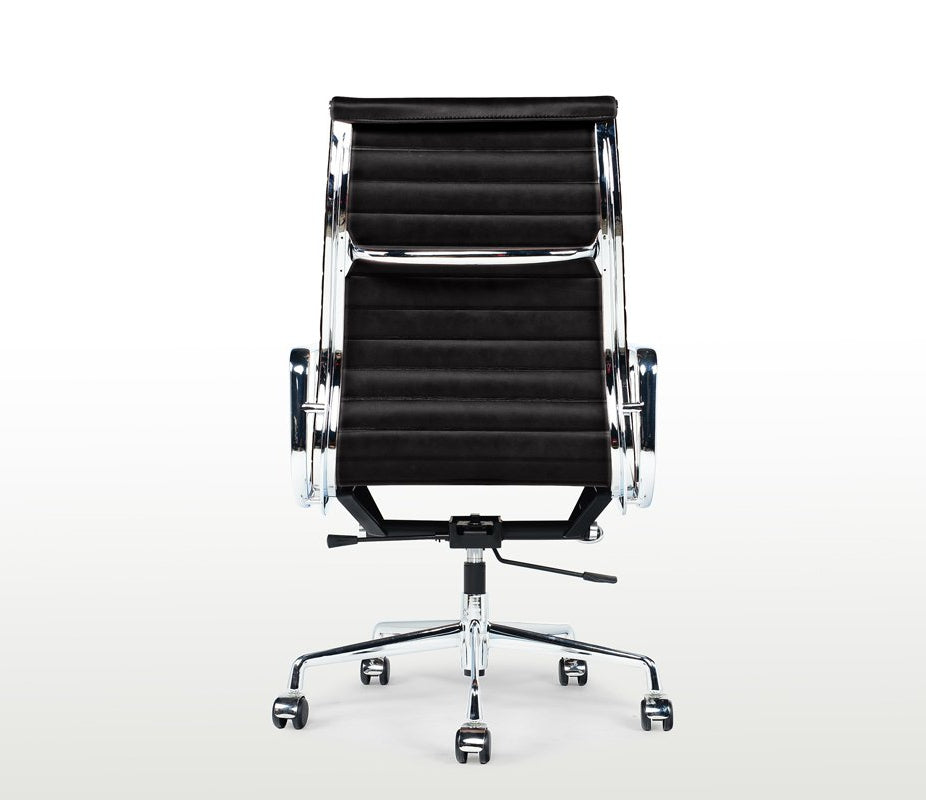 Charles Eames Style Highback Ribbed Office Chair