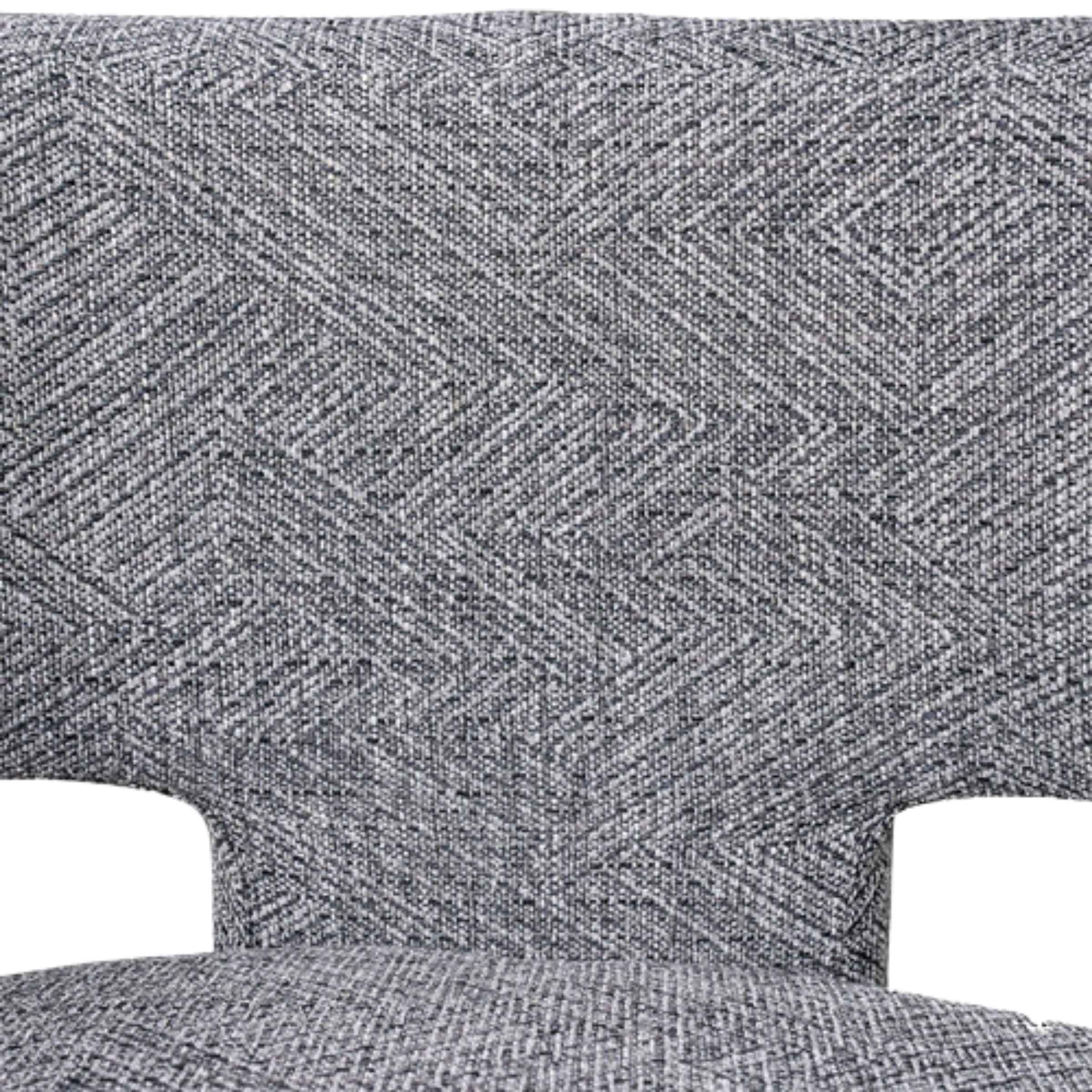 Round Back Chair-Gray 17041-01