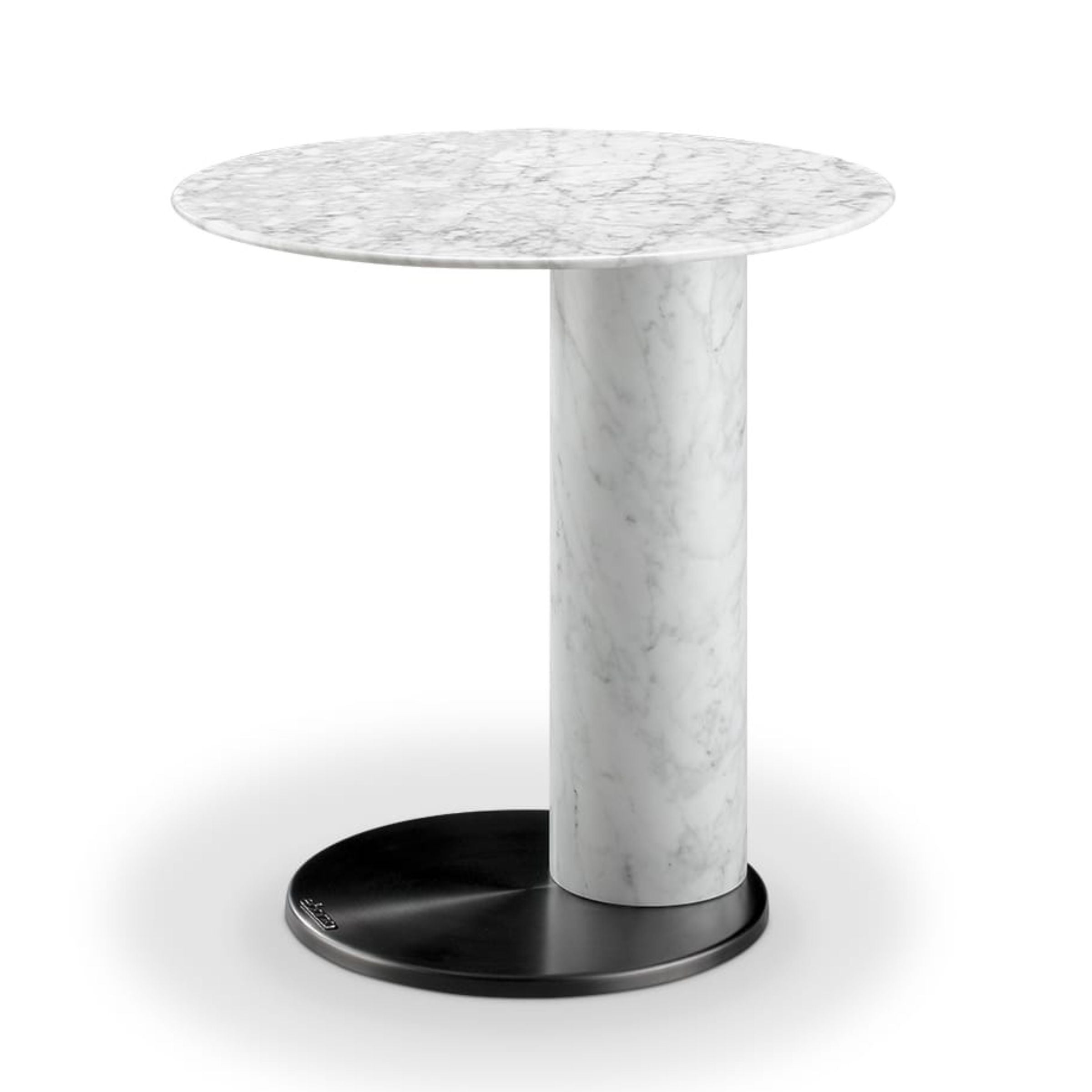 Carrara Marble Side Table ST738