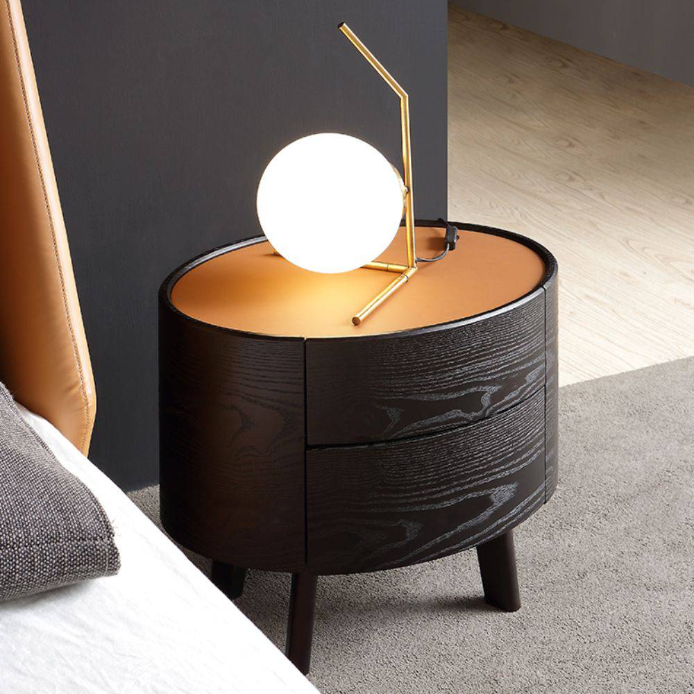 Toffee Bedside Table Ba-018