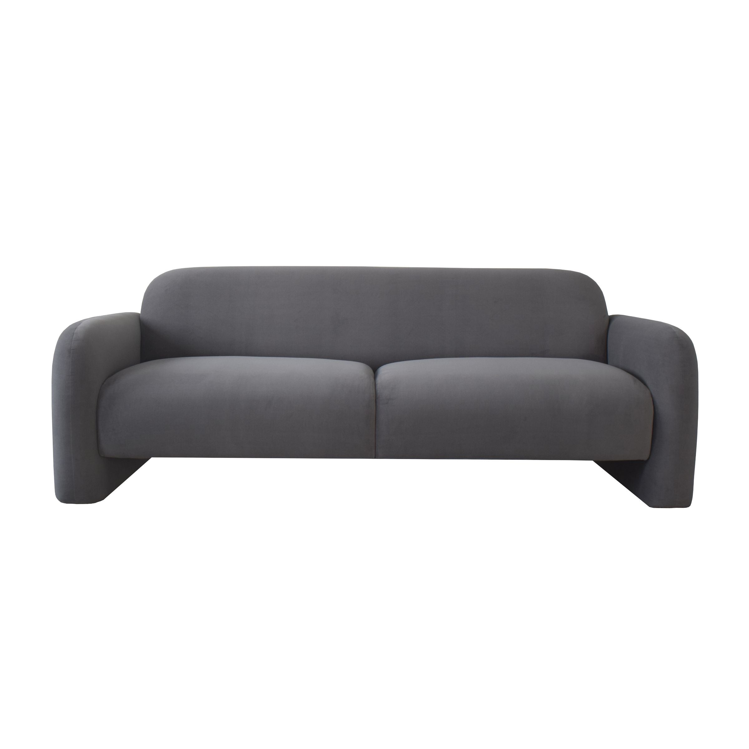 WD 3-Seater Modern Sofa - Gray 18078E