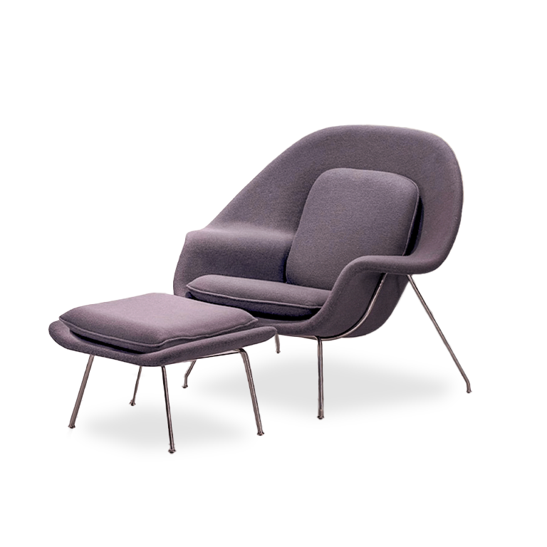 Lounge Chair And Ottoman Bp8034-Gr